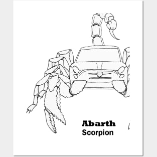Abarth Scorpion Posters and Art